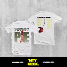 Load image into Gallery viewer, Playera Warrant Cherry Pie Tour 90-91 Unisex