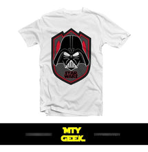 Load image into Gallery viewer, Playera Star Wars Mod. Escudo Darth Vader Lucas Unisex