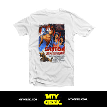 Load image into Gallery viewer, Playera El Santo Mujeres Vampiro Plata Lucha Libre Unisex
