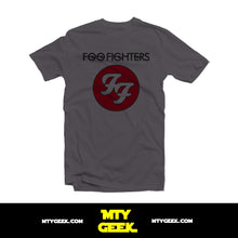 Load image into Gallery viewer, Playera Foo Fighters - Mod. Logo Rojo Dave Grohl Unisex
