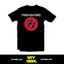 Load image into Gallery viewer, Playera Foo Fighters - Mod. Logo Rojo Dave Grohl Unisex