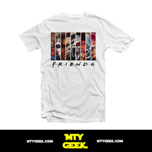 Load image into Gallery viewer, Playera Halloween Chucky Freddy Eso Jayson Scream Friends 3