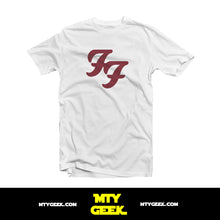 Load image into Gallery viewer, Playera Foo Fighters - Mod. Logo Letras Dave Grohl Unisex