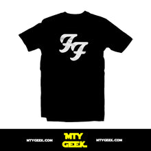 Load image into Gallery viewer, Playera Foo Fighters - Mod. Logo Letras Dave Grohl Unisex