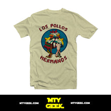 Load image into Gallery viewer, Playera Breaking Bad Los Pollos Hermanos Serie Retro Unisex