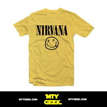 Load image into Gallery viewer, Playera Nirvana Kurt Cobain Logo Grunge Vintage Retro Unisex