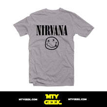 Load image into Gallery viewer, Playera Nirvana Kurt Cobain Logo Grunge Vintage Retro Unisex