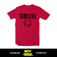 Load image into Gallery viewer, Playera Nirvana Kurt Cobain Logo Grunge Vintage Retro Unisex