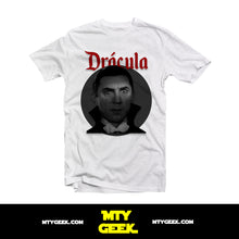 Load image into Gallery viewer, Playera Dracula Bela Lugosi Vampiro Bram Stoker Unisex Mod 3
