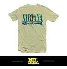 Load image into Gallery viewer, Playera Nirvana Nevermind Kurt Cobain Grunge Retro Unisex
