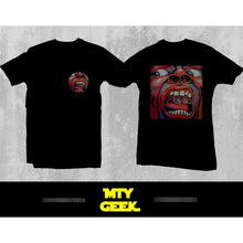 Load image into Gallery viewer, Playera King Crimson Mod In The Court Espalda Vintage Unisex
