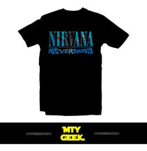 Load image into Gallery viewer, Playera Nirvana Nevermind Kurt Cobain Grunge Retro Unisex
