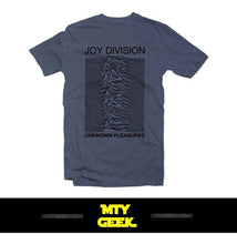 Load image into Gallery viewer, Playera Joy Division Mod. Unknown Pleasure Ian Curtis Unisex
