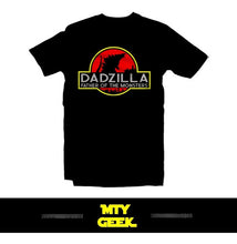 Load image into Gallery viewer, Playera Dadzilla Godzilla Dia Del Padre Papa  Unisex Tshirt
