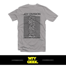 Load image into Gallery viewer, Playera Joy Division Mod. Unknown Pleasure Ian Curtis Unisex
