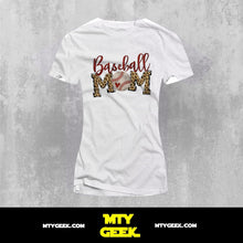 Load image into Gallery viewer, Tshirt Baseballmom 2 Playera Blusa Corte Dama O Unisex

