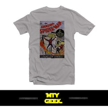 Load image into Gallery viewer, Playera Spiderman Hombre Araña Comic Fantastic Four Retro
