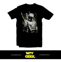 Load image into Gallery viewer, Playera Star Wars Mod. Bobba Fett 3 Mandalorian Unisex
