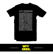 Load image into Gallery viewer, Playera Joy Division Mod. Unknown Pleasure Ian Curtis Unisex
