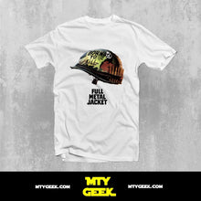 Load image into Gallery viewer, Playera Metal Full Jacket Kubrick Casco Retro Vintage Unisex
