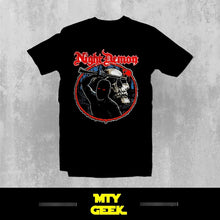 Load image into Gallery viewer, Playera Night Demon Vintage Retro Unisex
