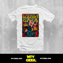 Load image into Gallery viewer, Playera Queen Dark Vader Freddie Mercury Unisex
