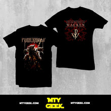 Load image into Gallery viewer, Playera Powerwolf Mod. Wacken Tour Unisex Vintage
