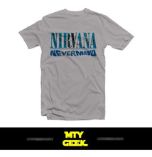 Load image into Gallery viewer, Playera Nirvana Nevermind Kurt Cobain Grunge Retro Unisex
