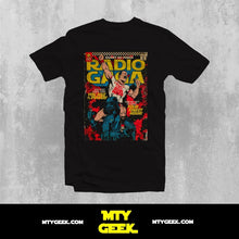 Load image into Gallery viewer, Playera Queen Dark Vader Freddie Mercury Unisex
