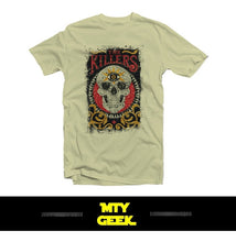 Load image into Gallery viewer, Playera The Killers - Mod. Calavera Vintage Retro Unisex
