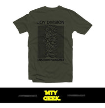 Load image into Gallery viewer, Playera Joy Division Mod. Unknown Pleasure Ian Curtis Unisex
