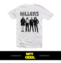 Load image into Gallery viewer, Playera The Killers - Mod. Byn Brandon Flowers Unisex
