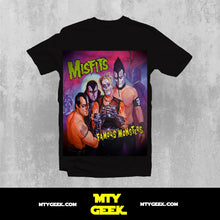Load image into Gallery viewer, Playera Misfits - Famous Monsters

