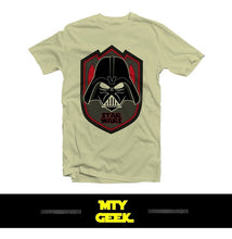 Load image into Gallery viewer, Playera Star Wars Mod. Escudo Darth Vader Lucas Unisex
