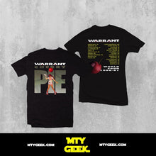 Load image into Gallery viewer, Playera Warrant Cherry Pie Tour 90-91 Unisex
