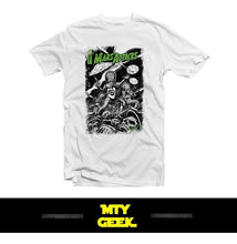 Load image into Gallery viewer, Playera Mars Attack Marcianos Al Ataque Tim Burton Movie
