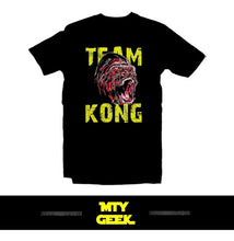 Load image into Gallery viewer, Playera Team King Kong Vs Godzilla Gojira Retro Unisex
