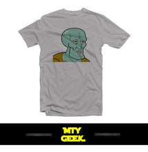 Load image into Gallery viewer, Playera Calamardo Guapo Bob Esponja Retro Unisex
