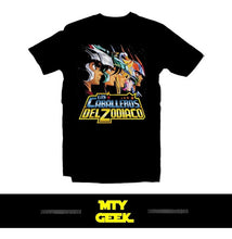 Load image into Gallery viewer, Playera Caballeros Del Zodiaco Saint Seiya Retro Unisex
