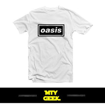 Load image into Gallery viewer, Playera Oasis - Mod. Logo Gallagher Britpop Retro Unisex
