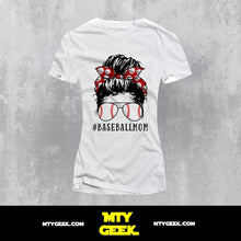 Load image into Gallery viewer, Tshirt Baseballmom Playera Blusa Corte Dama O Unisex
