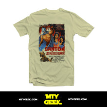 Load image into Gallery viewer, Playera El Santo Mujeres Vampiro Plata Lucha Libre Unisex
