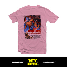 Load image into Gallery viewer, Playera El Santo Mujeres Vampiro Plata Lucha Libre Unisex
