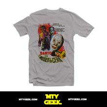 Load image into Gallery viewer, Playera El Santo Museo De Cera Enmascarado Plata Lucha Libre
