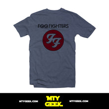 Load image into Gallery viewer, Playera Foo Fighters - Mod. Logo Rojo Dave Grohl Unisex
