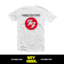 Load image into Gallery viewer, Playera Foo Fighters - Mod. Logo Rojo Dave Grohl Unisex
