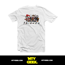 Load image into Gallery viewer, Playera Halloween Chucky Freddy Eso Jayson Scream Friends 2
