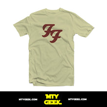 Load image into Gallery viewer, Playera Foo Fighters - Mod. Logo Letras Dave Grohl Unisex
