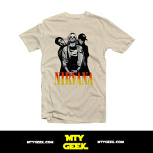 Load image into Gallery viewer, Playera Nirvana Kurt Cobain Mod 3 Grunge Retro Unisex
