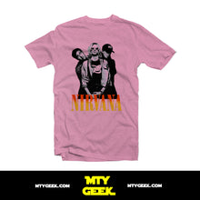 Load image into Gallery viewer, Playera Nirvana Kurt Cobain Mod 3 Grunge Retro Unisex
